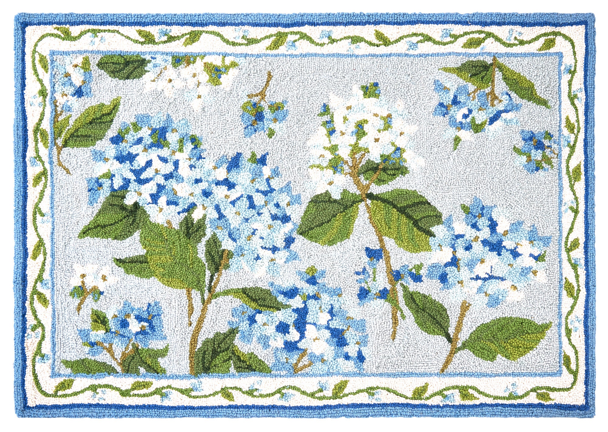 Hydrangea Haven Hook Rug