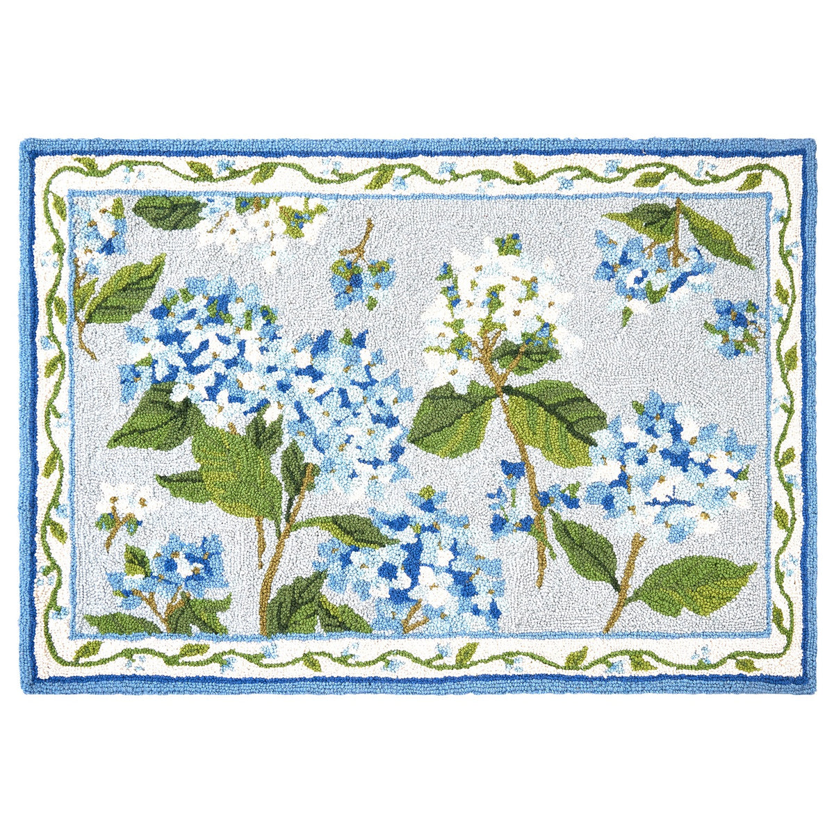 Hydrangea Haven Hook Rug