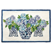 Blue Rhapsody Hook Rug