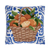 Basket of Mediterranean Oranges Hook Pillow