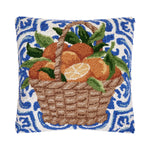 Basket of Mediterranean Oranges Hook Pillow