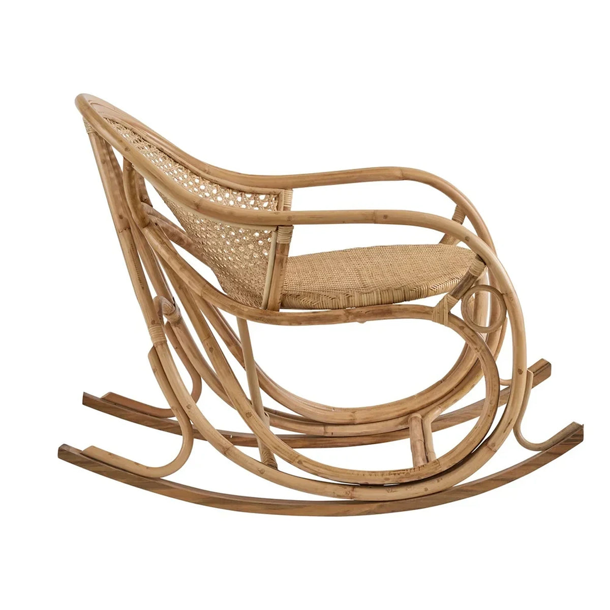 Coral Rocking Chair