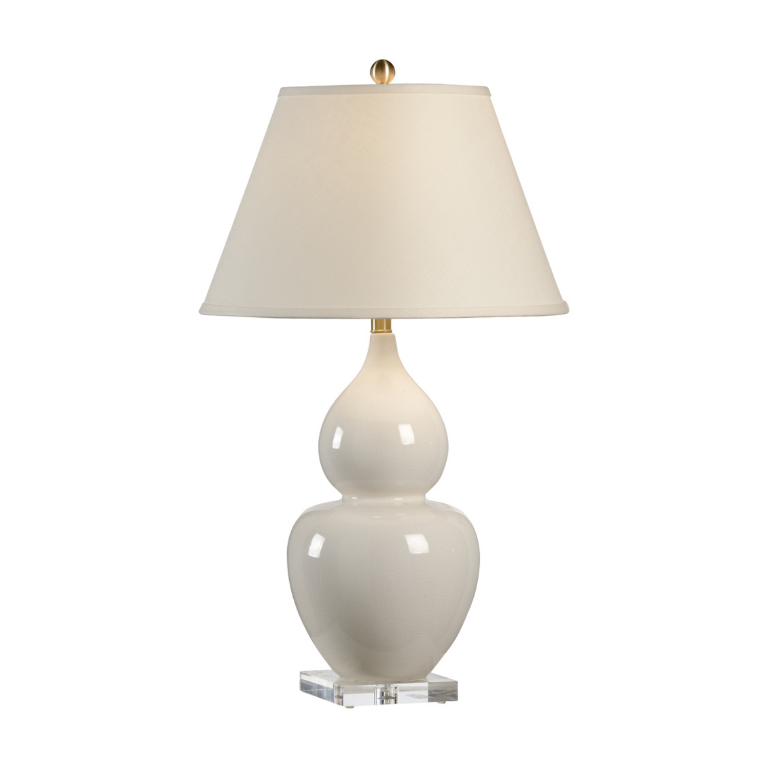 Fulton Vase Lamp - Cream