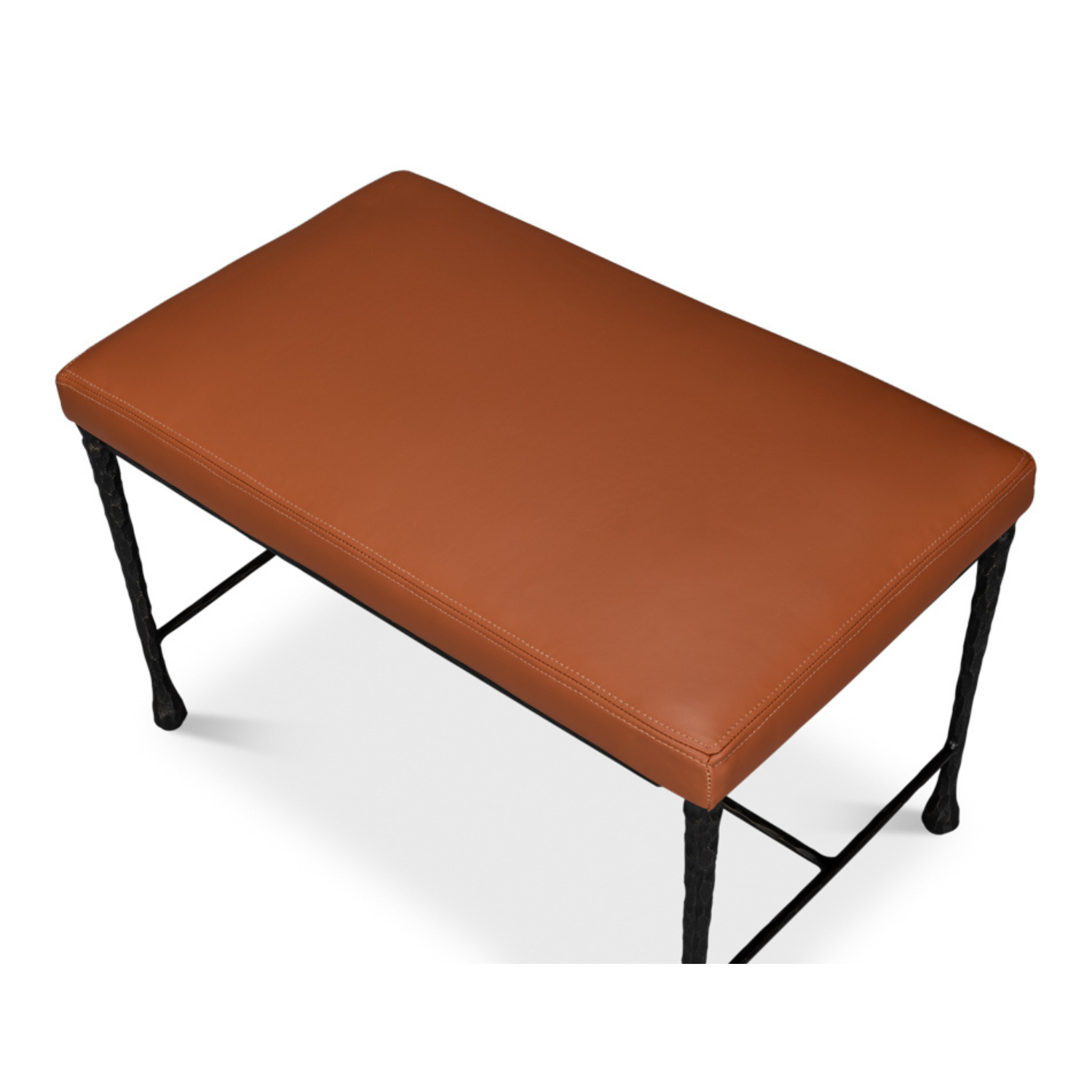 Kings Road Leather Bench