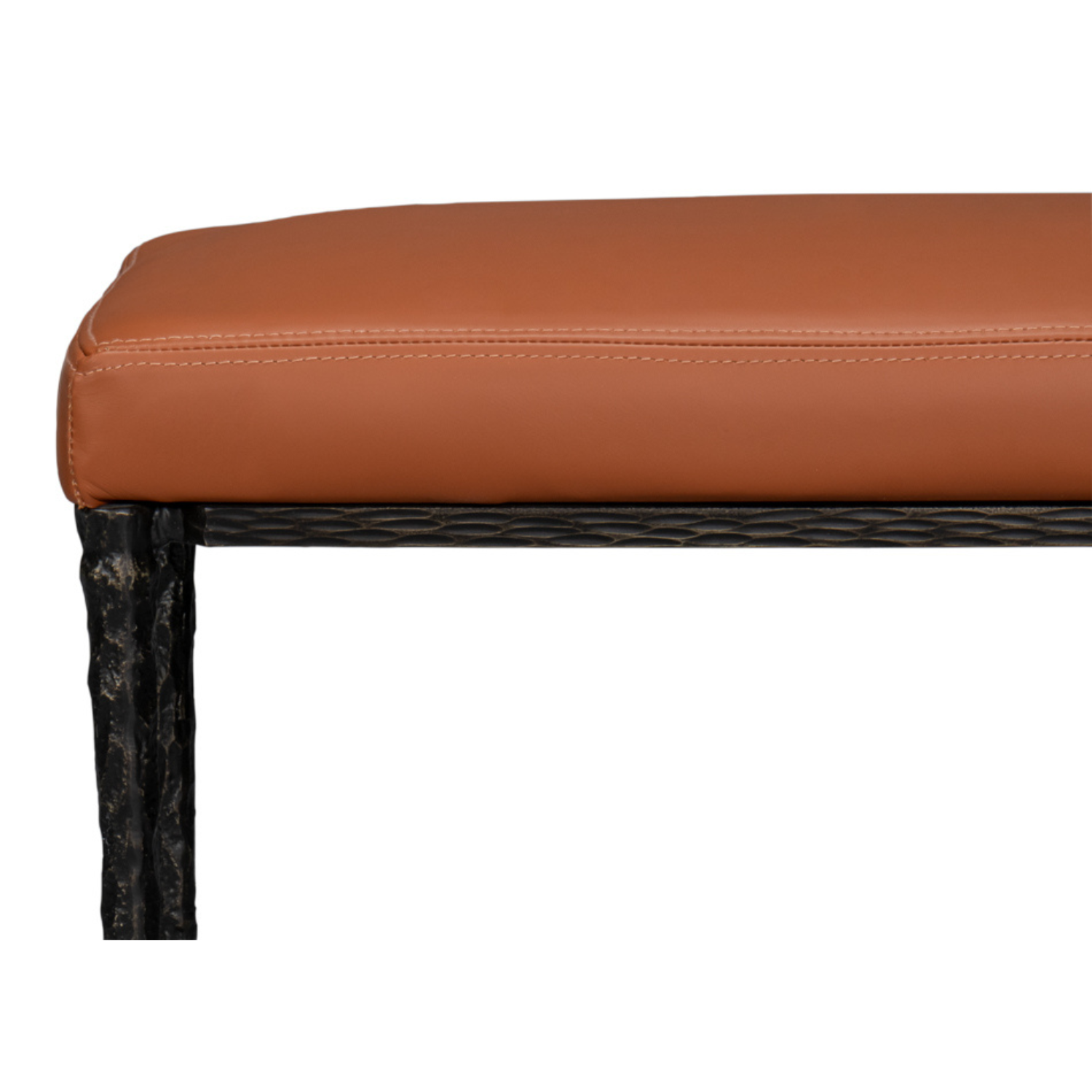 Kings Road Leather Bench