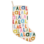 Fa La La Charm EMB Needlepoint Stocking