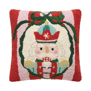 Holiday Frames Nutcracker Poly Filled Hook Pillow