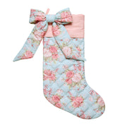 Quilted Michaela Bow Stocking