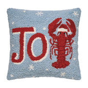 Joy Lobster Poly Filled Hook Pillow