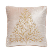 Champagne Tree Velvet EMB Pillow