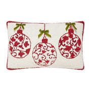 Chinoiserie Ornaments with Bow Hook Lumbar Pillow