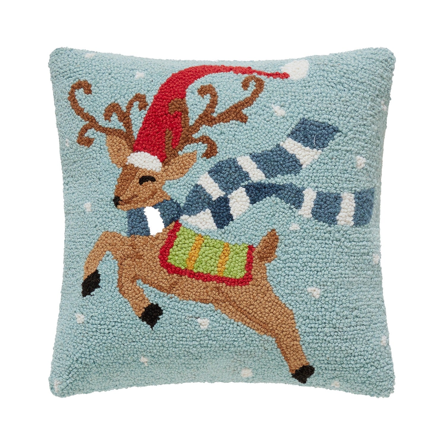 Cheerful Reindeer Hook Pillow