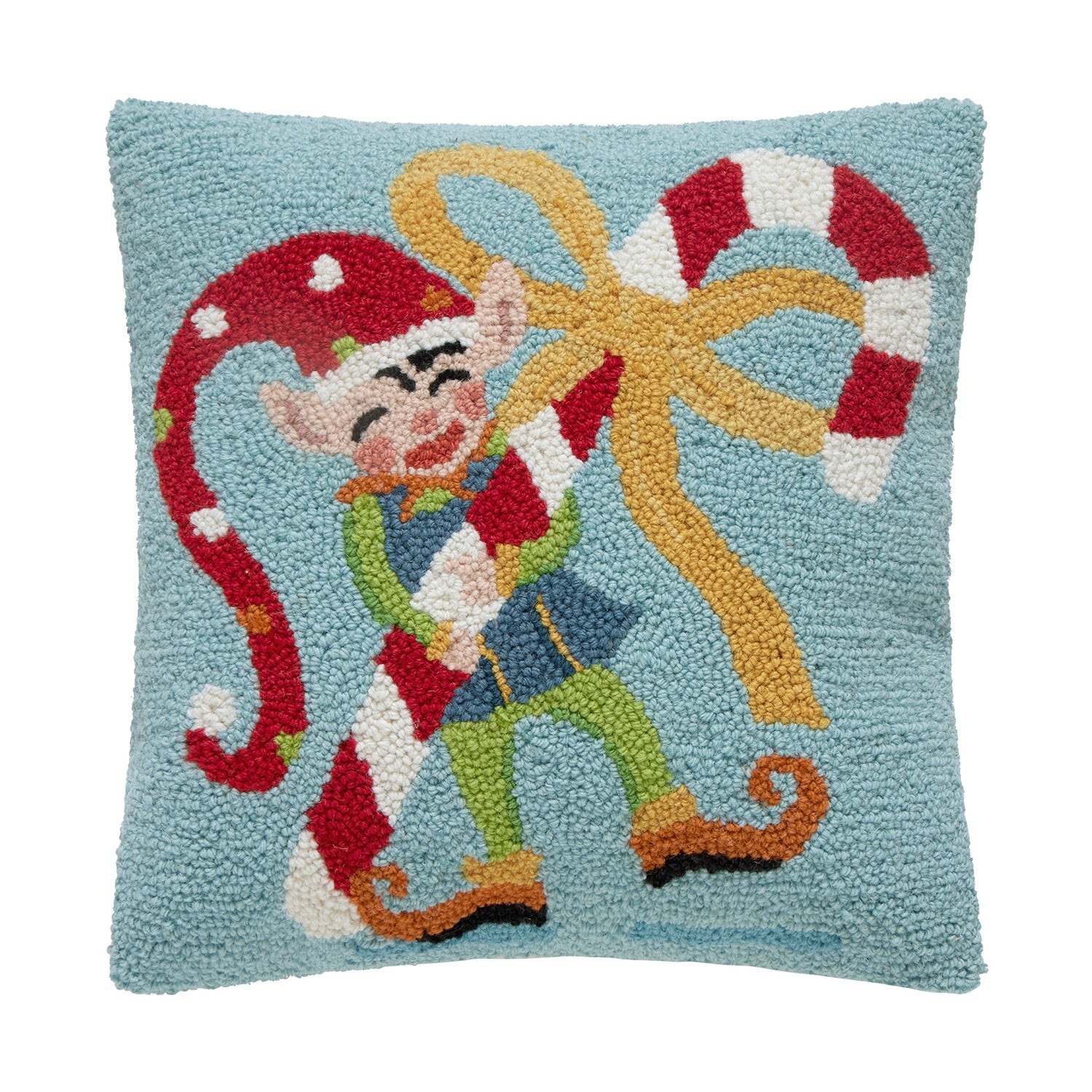 Cheerful Elf Hook Pillow