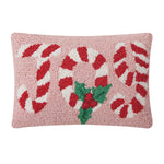 Candy Cane Joy Hook Pillow - Set of 3