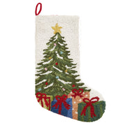 X-mas Tree w/ Gifts Hook Stocking