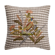 Harvest Pheasant Blooms EMB Pillow