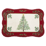 Holiday Pine Tree Hook Rug