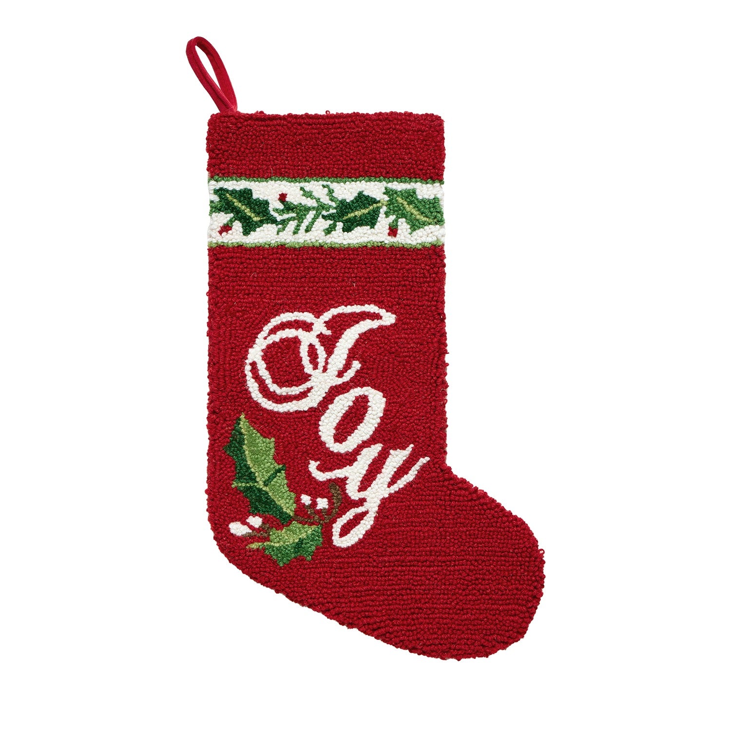 X-mas Joy Hook Stocking