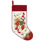Nostalgic Ornaments Needlepoint Embroidered Stocking