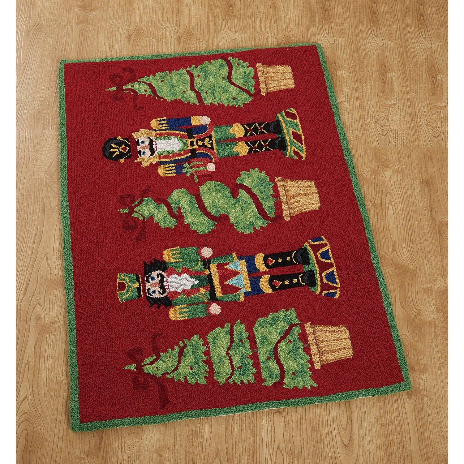 Nutcracker Present Hook Rug