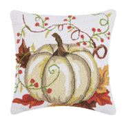 Cream Pumpkin Harvest Hook Pillow