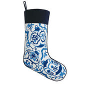 Pagoda Ornaments EMB Needlepoint Stocking
