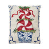 Swirl Candy Holiday Chinoiserie Hook Pillow