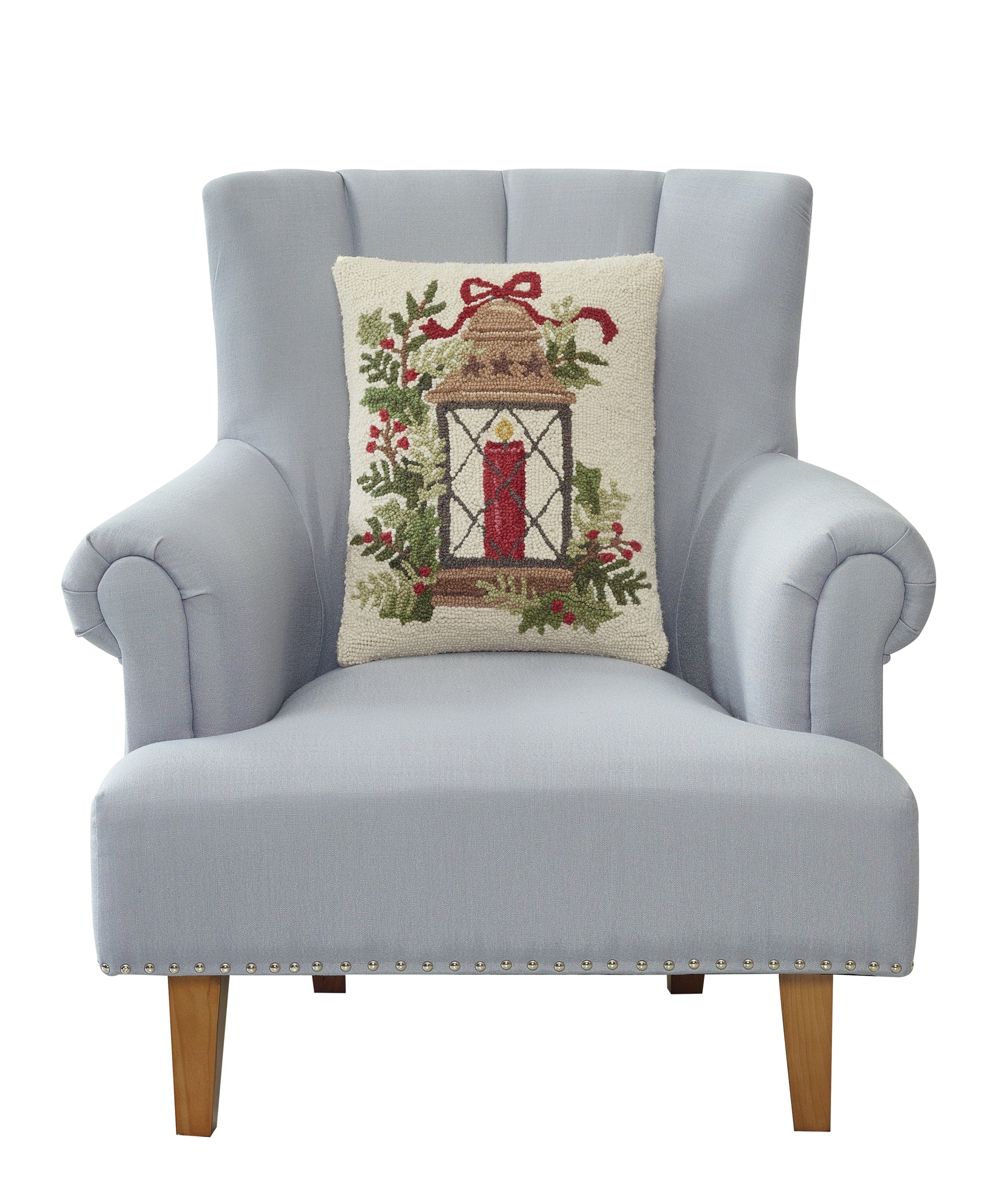 Holiday Lantern Hook Pillow