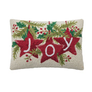 Joy Stars Poly Filled Hook Pillow