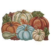 Harvest Pumpkin Field Hook Rug