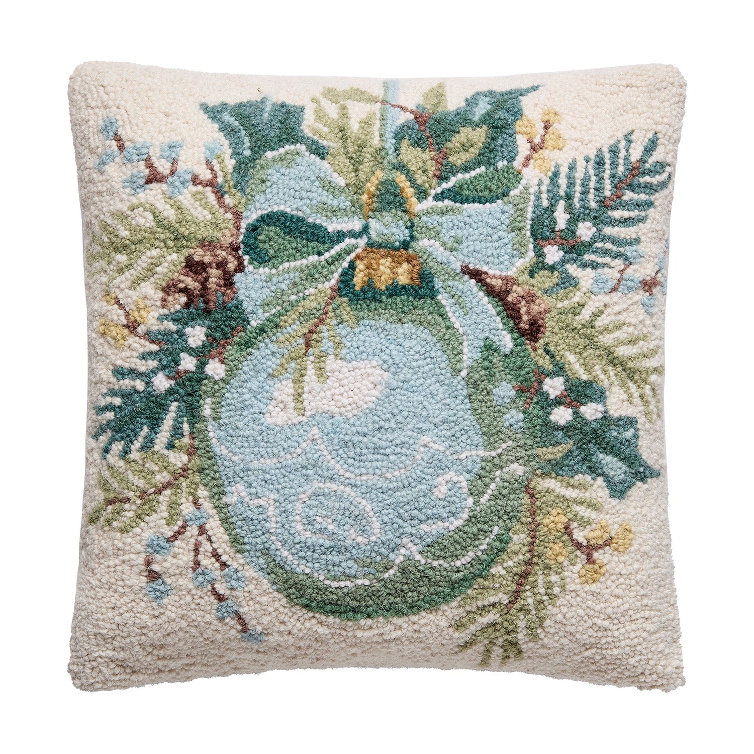 Ornament Poly Filled Hook Pillow