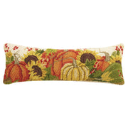 Tropical Pumpkin and Sunflowers Hook Pillow
