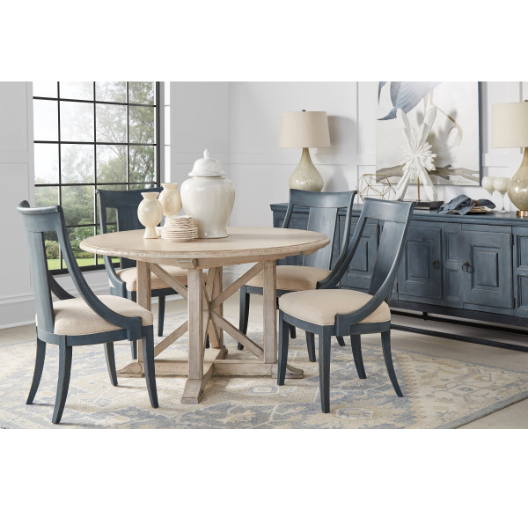 Alcove Side Chair, Slate (Set Of 2)