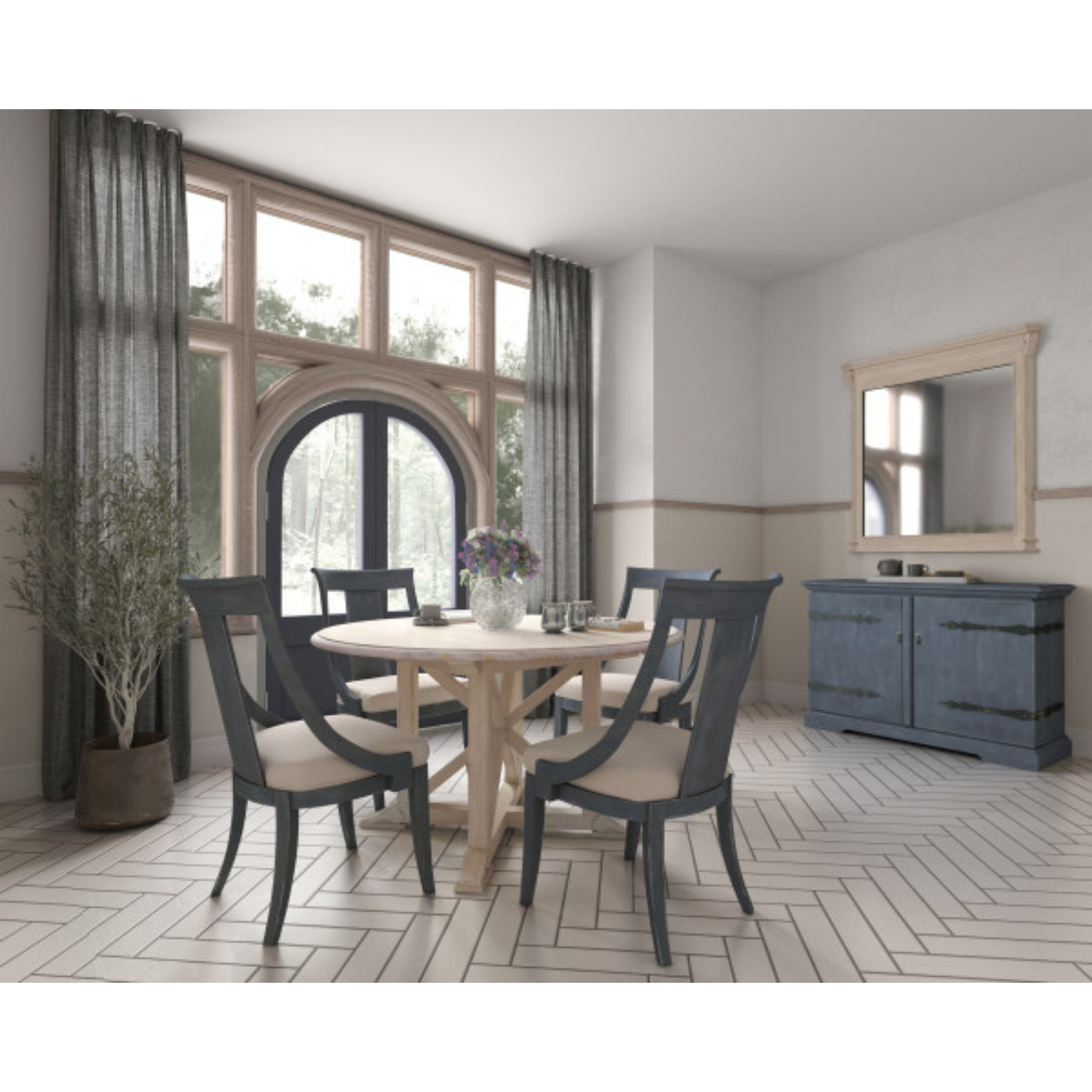 Alcove Round Dining Table