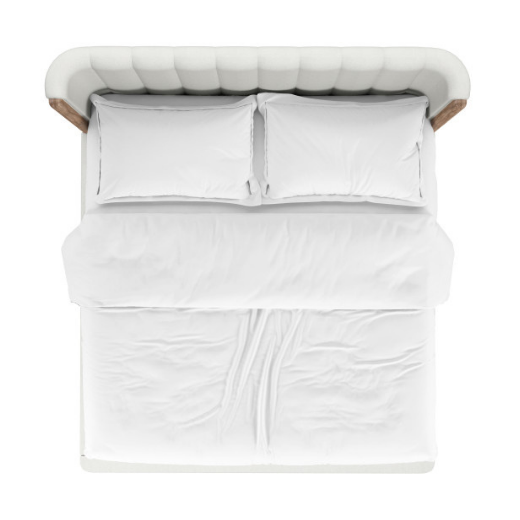 Portico Queen Upholstered Shelter Bed