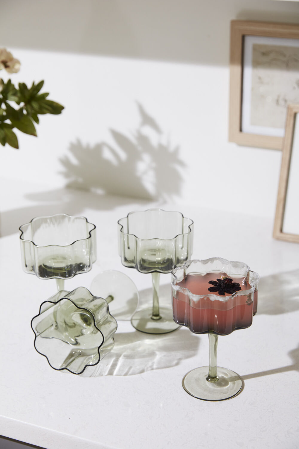 Floret Drinkware Set of 4