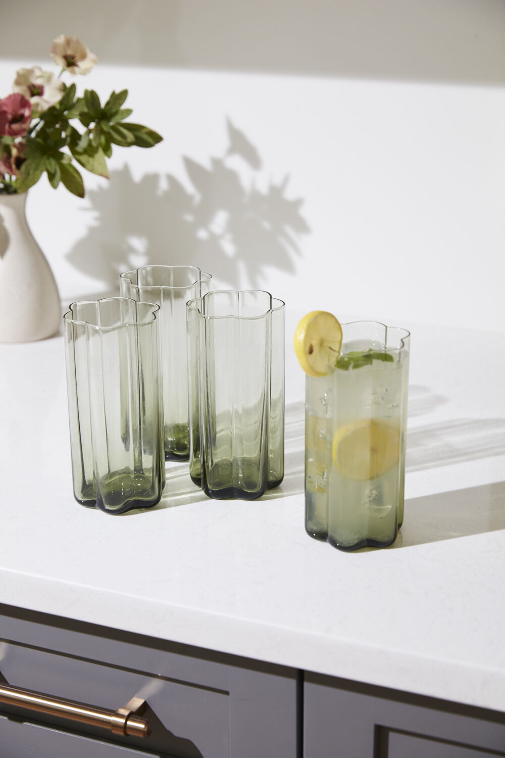 Floret Drinkware Set of 4