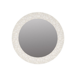 Ashlar Round Mirror