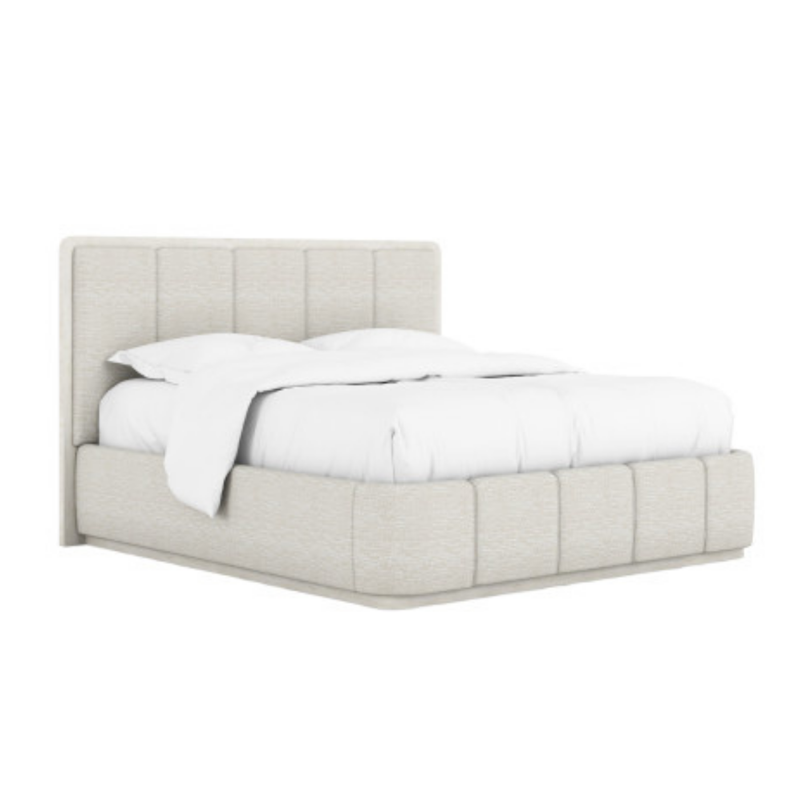 Ashlar Queen Upholstered Panel Bed