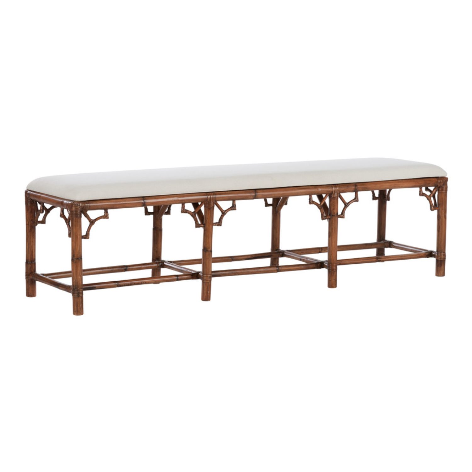 Chippendale Bamboo Bench