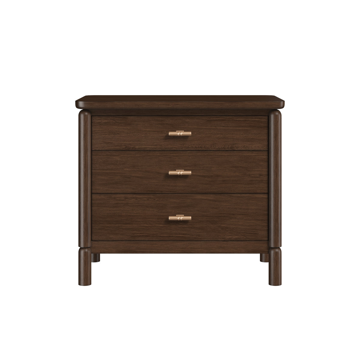 Verge 3-Drawer Nightstand
