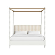 Haven Upholstered Canopy Bed, King