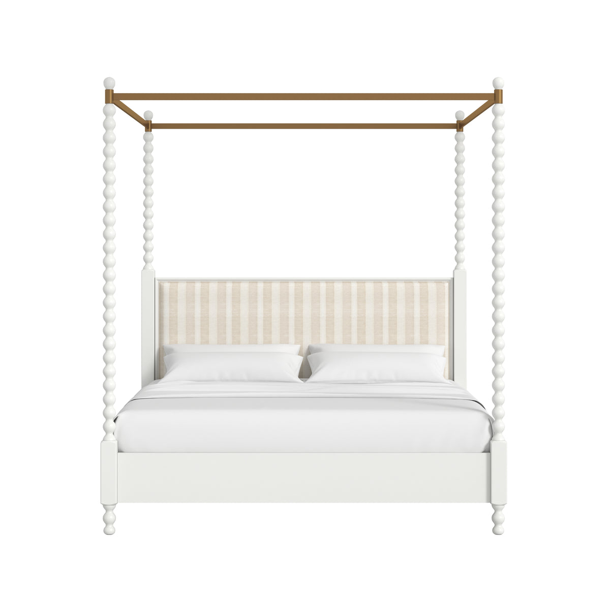 Haven Upholstered Canopy Bed, King