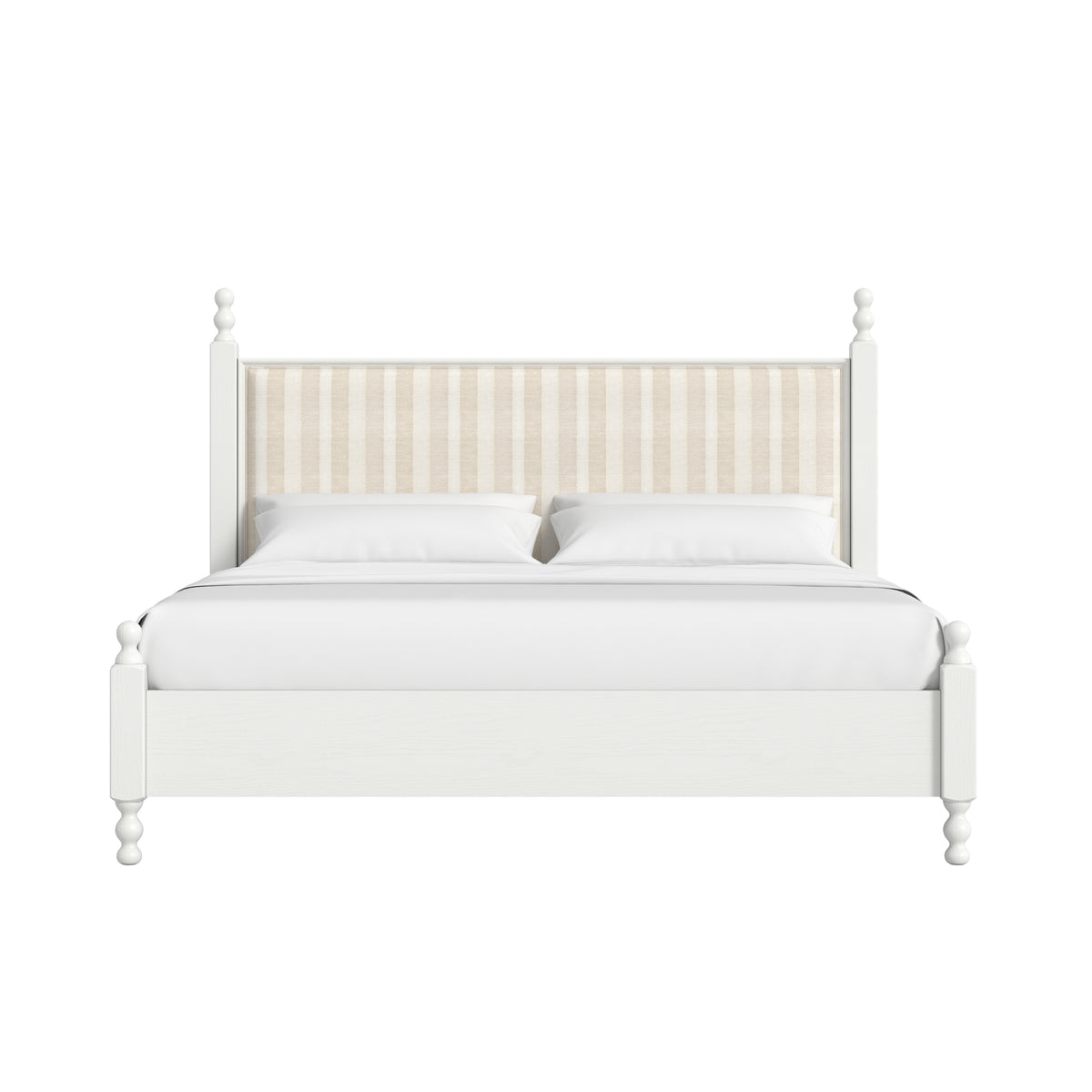 Haven Upholstered Finial Bed, King