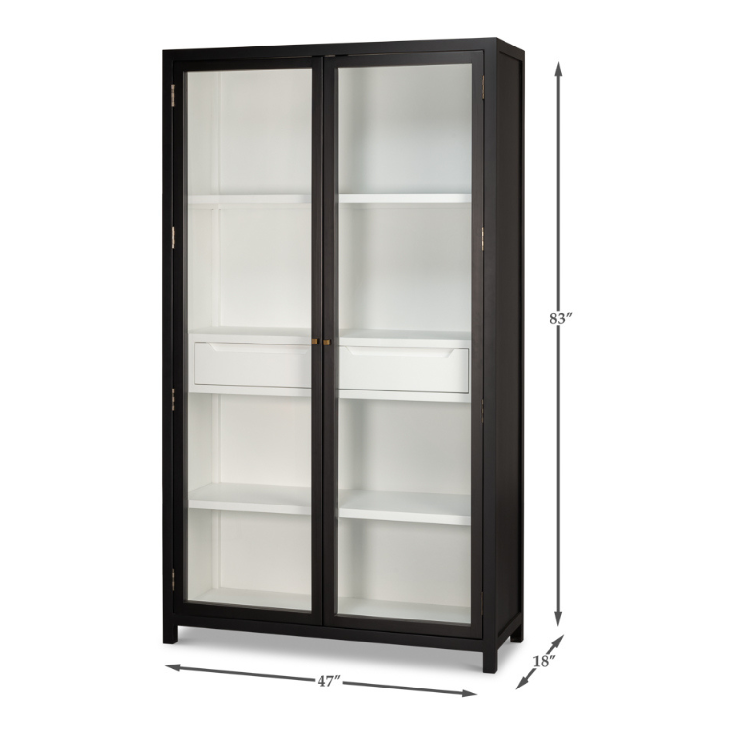 Walker Bookcase, Black