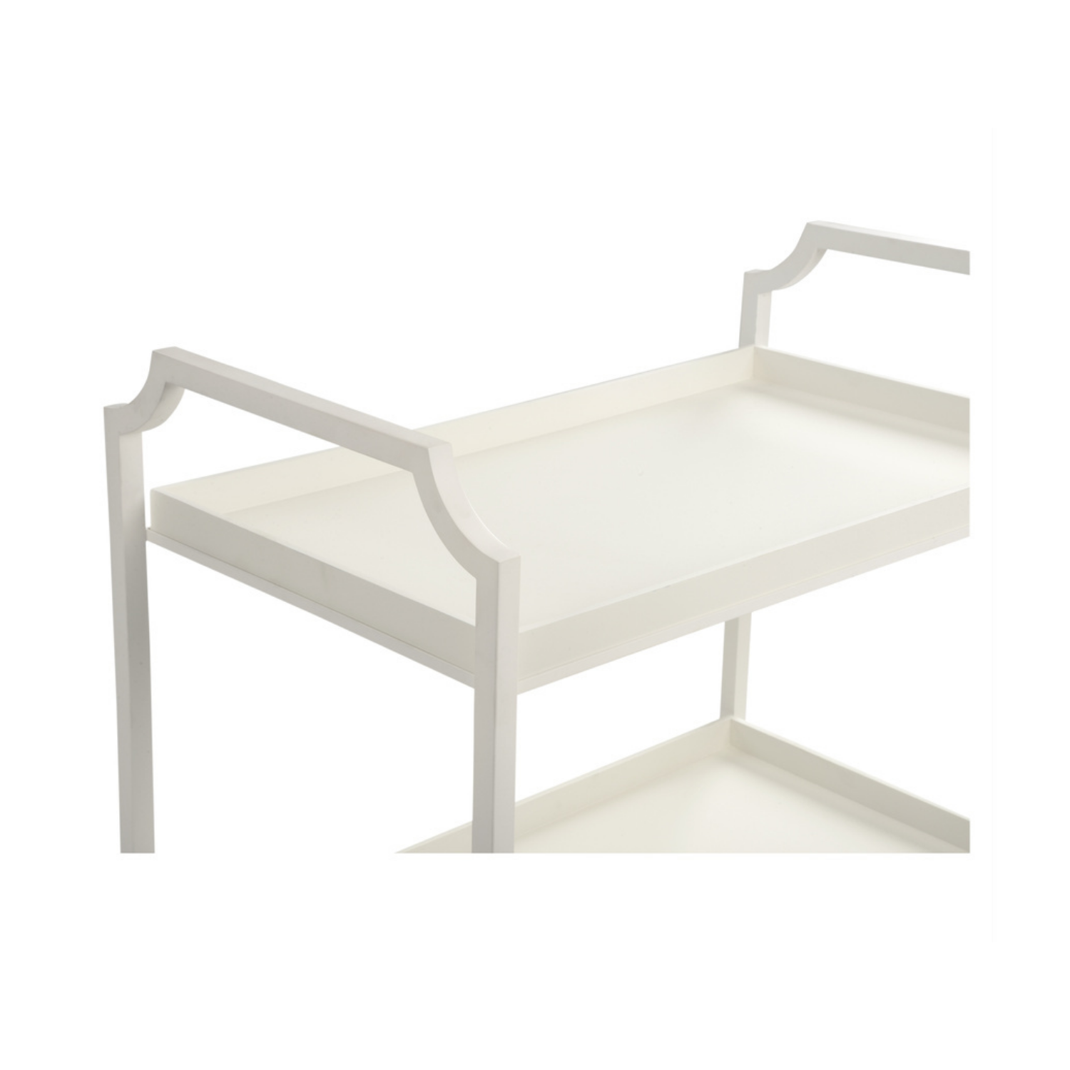 Blake Bar Cart - White