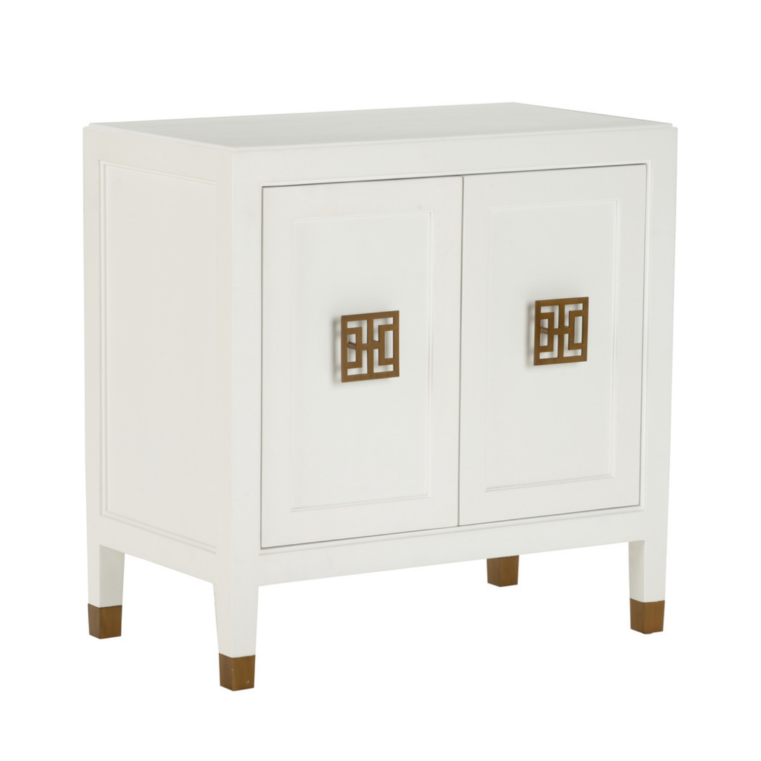 Jill Bedside Chest - White