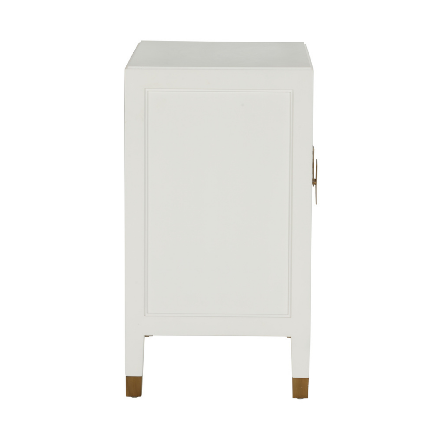 Jill Bedside Chest - White