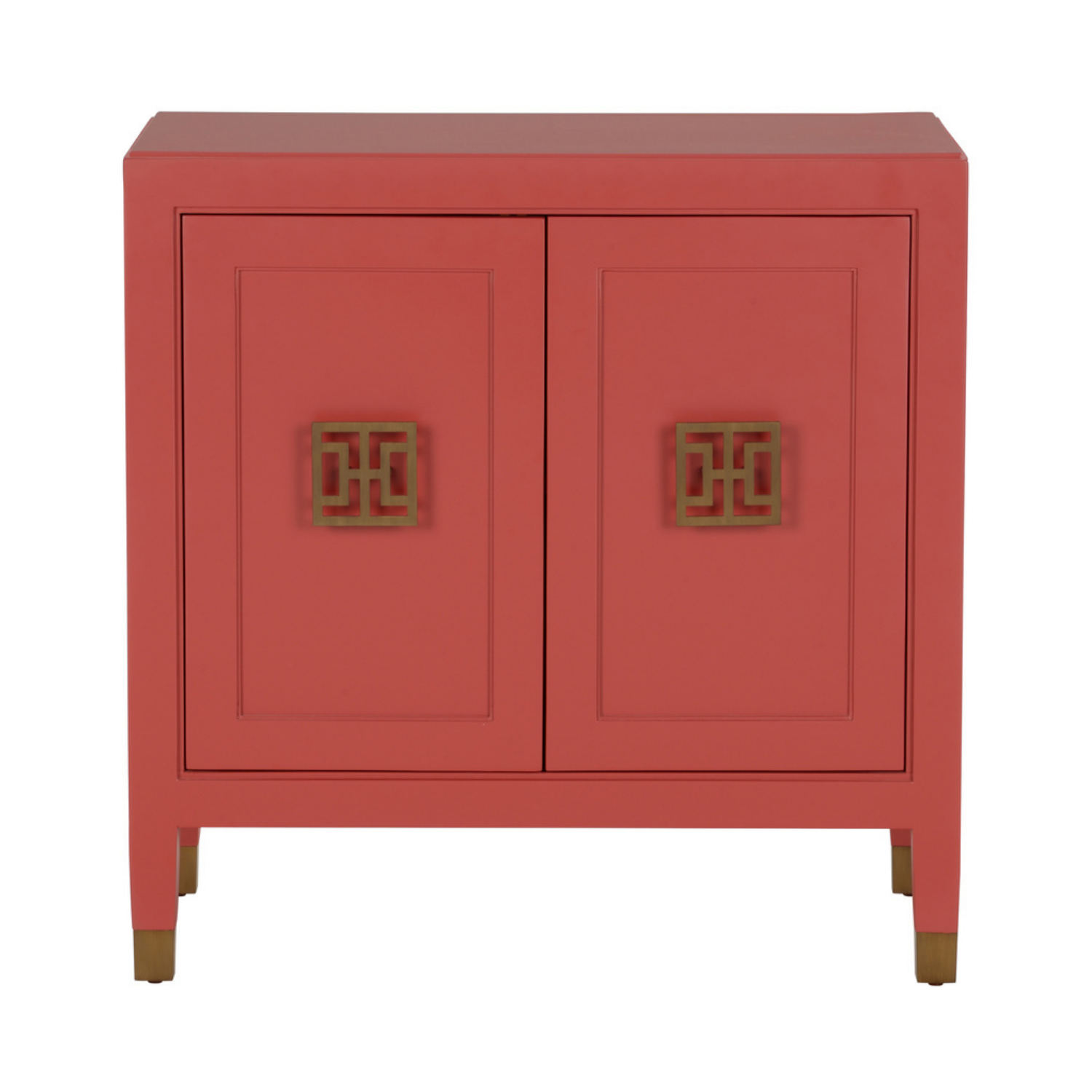 Jill Bedside Chest - Red