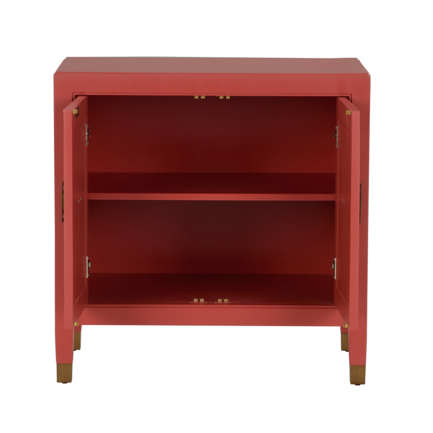 Jill Bedside Chest - Red